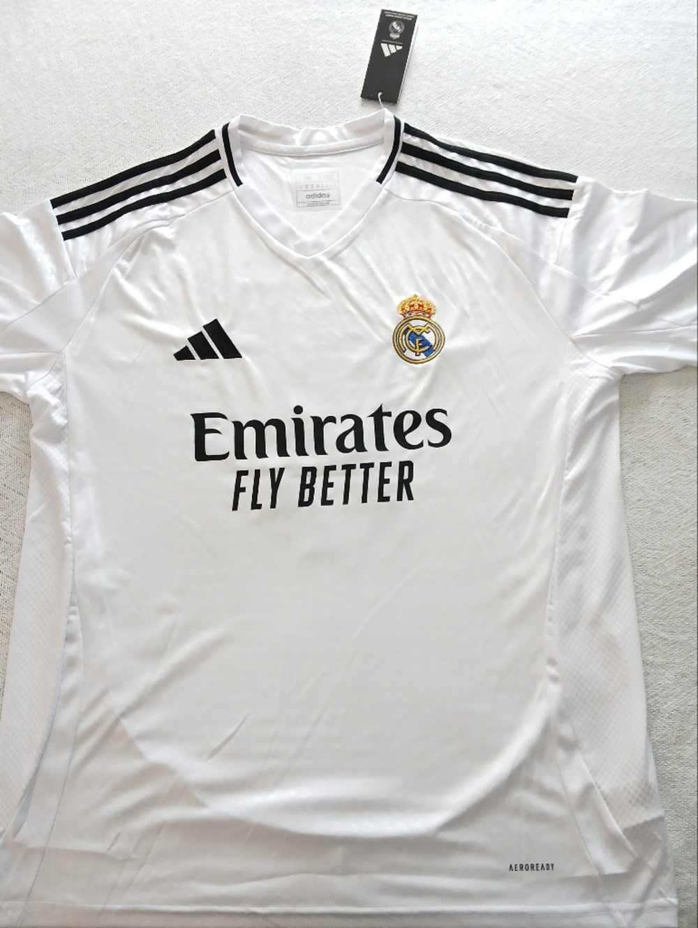 NWT Sz.2XL Mens Adidas #9 Real Madrid Kylian Mbappe Jersey